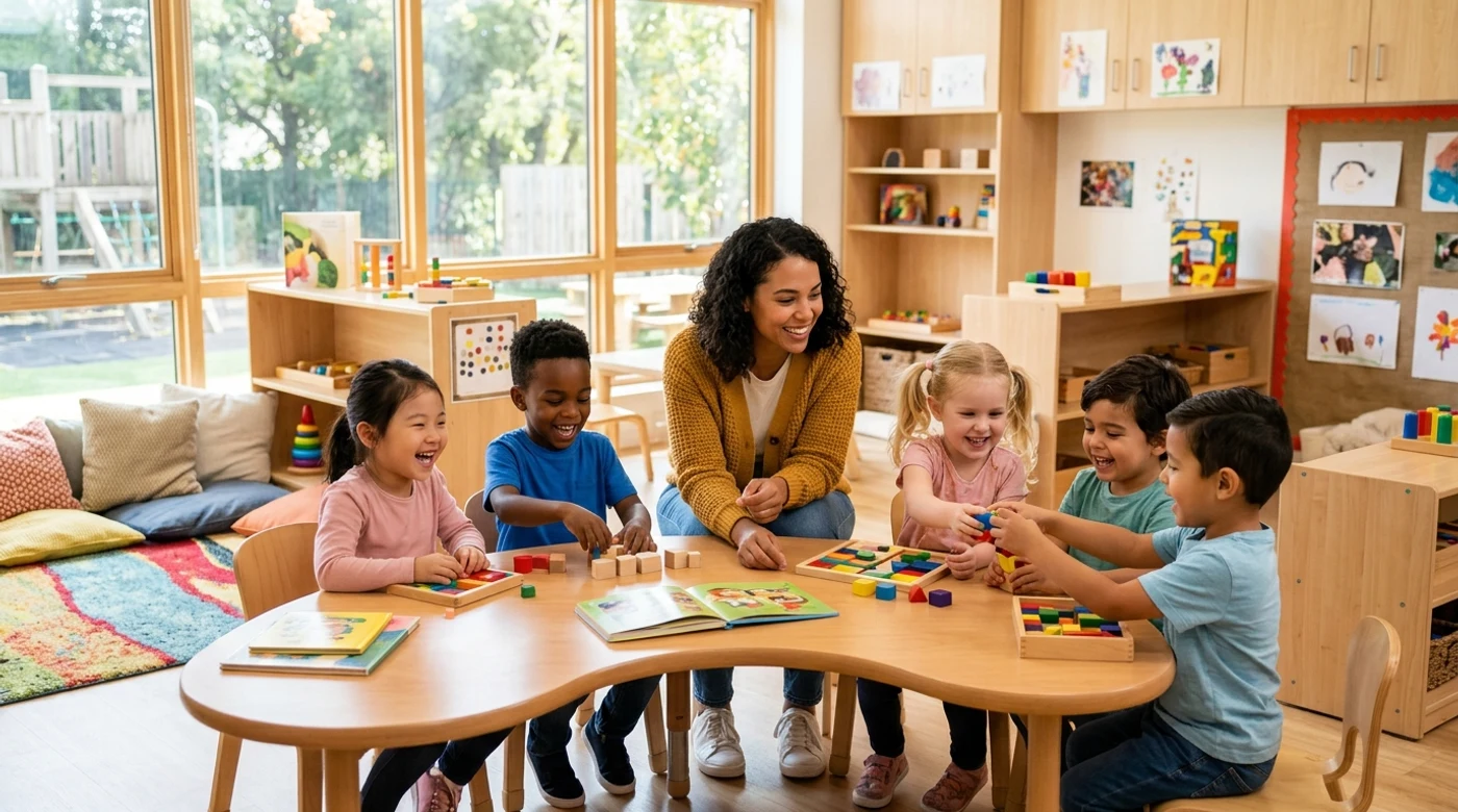 Lớp học mầm non sáng tạo Creative Preschool