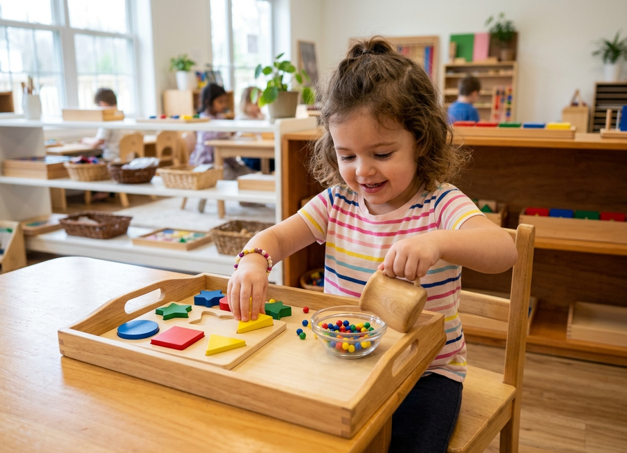 Phòng học Montessori